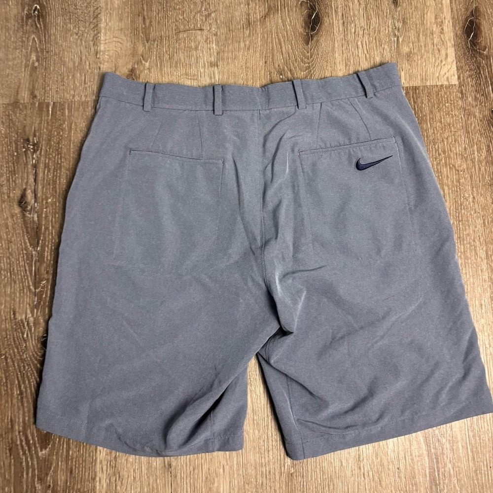 Nike Men's 35 Blue Heather Casual Athleisure DriFit 10" Shorts Stretch - Picture 10 of 10